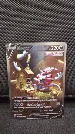 Hoopa V - GG53/GG70 - Pokemon Crown Zenith Galarian Gallery Ultra Card NM - Image 1
