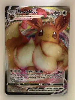 Pokemon TCG Eevee VMAX SWSH087 Sword & Shield Promo Card Holo - Image 1