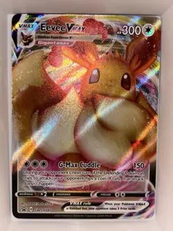 Pokemon TCG Eevee VMAX SWSH087 Sword & Shield Promo Card Holo - Image 2