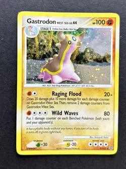Pokemon Card - Gastrodon 9/132 - Secret Wonders Holo - MP - Image 1
