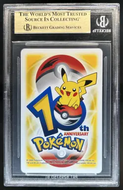 2006 Pokemon 10th Anniversary Playing Card Latias Yellow BGS 10 PRISTINE - Image 2