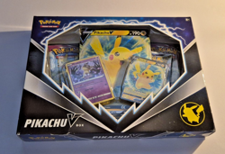 Pokemon TCG: Pikachu V Box Promo Card/Foil/4 Booster Packs Sealed 190375 820650851179 - Image 1