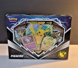 Pokemon TCG: Pikachu V Box Promo Card/Foil/4 Booster Packs Sealed 190375 820650851179 - Image 2