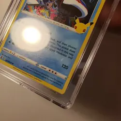 Graded Pokemon Card ENG Kyogre 003/025 Celebrations Holo CGC 9 - Image 4