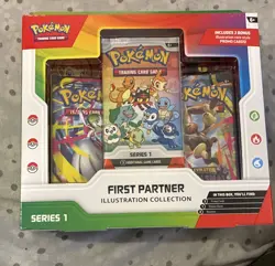 Pokemon First Partner Illustration Collection Series 1 Promo Cards Lot of 2 - Image 1