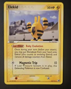 Pokemon EX Unseen Forces 23/115 Card - Elekid - Image 1