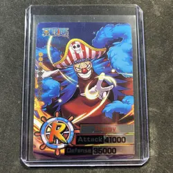 BUGGY R Holo Foil ONE PIECE Anime TCG CCG Collectible Card - Image 1