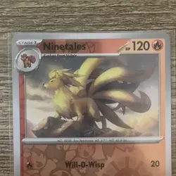 Pokemon TCG NMT Ninetales 029/197 SV03: Obsidian Flames Reverse Holo Card - Image 2