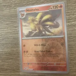 Pokemon TCG NMT Ninetales 029/197 SV03: Obsidian Flames Reverse Holo Card - Image 4