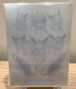 Pokemon Chinese Jolteon Card Sleeve set (64 Pieces) Sealed from 2024 eevee box - Image 2