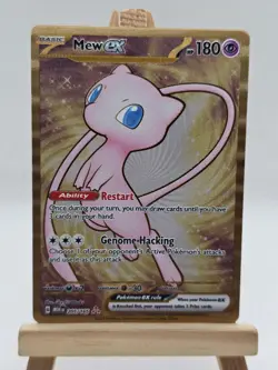 Mew ex GOLD - SV:151 UPC Promo Metal Card 205/165 - Image 1
