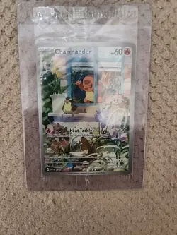 Sealed Charmander - Holo Promo SV: Scarlet & Violet Promo Cards 044 - Image 1