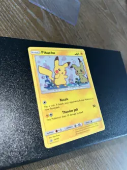 Pokemon 2019 Pikachu SM162 Sun & Moon Black Star Promo Holo Card TCG LP - Image 5