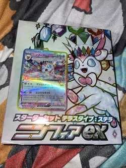 Pokemon Card Starter Set Tera Type Sylveon ex starter deck - Japanese Language - Image 1