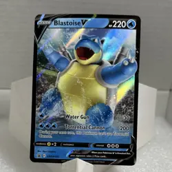 Pokemon Blastoise V Promo Holo SWSH101 Sword & Shield 220 HP English Card - Image 1