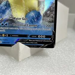 Pokemon Blastoise V Promo Holo SWSH101 Sword & Shield 220 HP English Card - Image 4