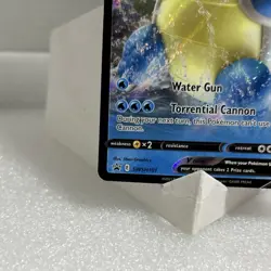 Pokemon Blastoise V Promo Holo SWSH101 Sword & Shield 220 HP English Card - Image 5