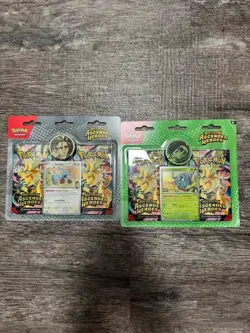Pokemon TCG Ascended Heroes 2-Pack Blisters - Erika and Larry - Set of 2 SEALED - Image 1