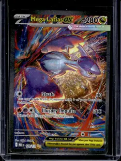2025 Pokemon Mega Evolution Latias ex Special Illustration Rare #181/132 - Image 1