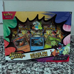 Sealed Ascended Heroes First Partner Deluxe Pin Collection Pokemon Ships Fast ⚡ - Image 1