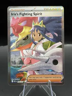 Pokemon TCG Iris's Fighting Spirit 292/217 Ascended Heroes SIR - Image 1