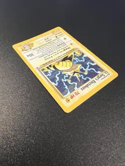 Lt. Surge’s Electabuzz 6/132 Gym Heroes Unlimited 2000 Pokemon Card Holo Rare NM - Image 4