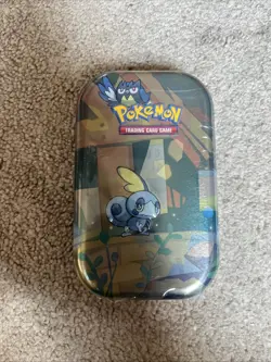 Pokemon Collectors - Galar Pals Mini Tin: Sobble & Rookidee - FACTORY SEALED - Image 1