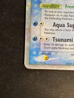 Pokemon TCG Kyogre-EX Nintendo Black Star Promos 37 Holo Promo - Image 4