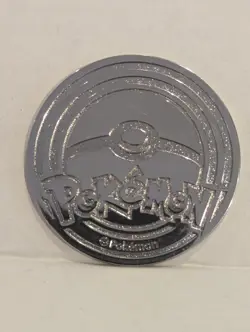 Mega Charizard X EX UPC Ultra Premium Collection Silver Metal Coin 2025 Pokemon - Image 2