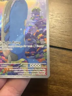 Pokemon TCG SV-Journey Together Wailord #162/159 Illustration Rare - Image 4