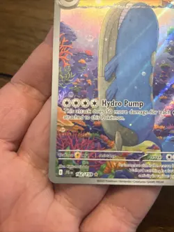 Pokemon TCG SV-Journey Together Wailord #162/159 Illustration Rare - Image 5