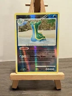Pokemon TCG Gastrodon Secret Wonders 8/132 Reverse Holo Rare LP - Image 1