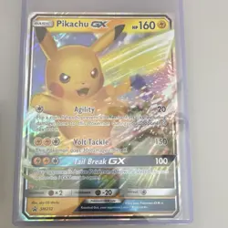 Pokemon Pikachu GX SM232 SM-P Promo Oversized Holo HP160 2019 - Image 1