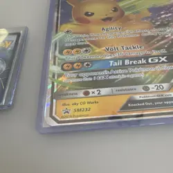 Pokemon Pikachu GX SM232 SM-P Promo Oversized Holo HP160 2019 - Image 3