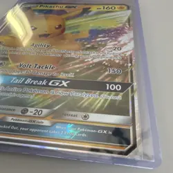 Pokemon Pikachu GX SM232 SM-P Promo Oversized Holo HP160 2019 - Image 4