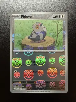 Pokemon TCG - Pidove - Black Bolt 071/086 Master Ball Reverse Holo - Image 1