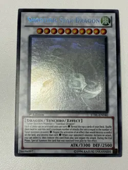 Yugioh! MP Shooting Star Dragon - STBL-EN040 - Ghost Rare - 1st Edition Moderate - Image 2