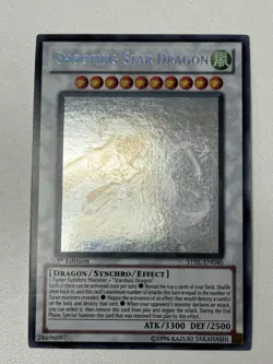 Yugioh! MP Shooting Star Dragon - STBL-EN040 - Ghost Rare - 1st Edition Moderate - Image 3