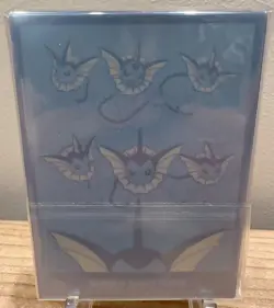Pokemon Chinese Vaporeon Card Sleeve set (64 Pieces) Sealed from 2024 eevee box - Image 2