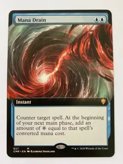MTG Mana Drain M637 Commander Legends: Extras NM - Image 1