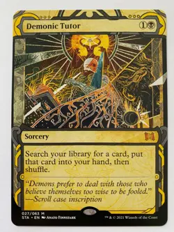 MTG Demonic Tutor M027 Mystical Archive NM - Image 1