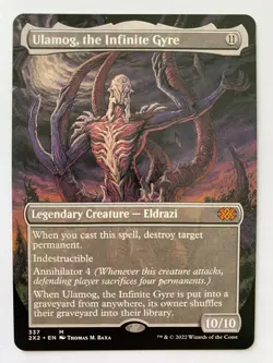 MTG Ulamog, the Infinite Gyre M337 Double Masters 2022: Extras NM - Image 1