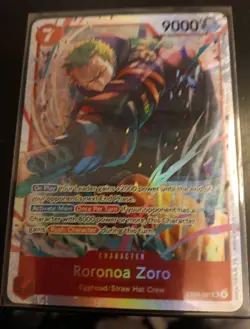 One Piece Roronoa Zoro EB04-007 SR ENGLISH OP15 - Image 1