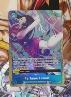 Perfume Femur One Piece TCG OP07-057 Best Selection Vol. 4 English Alt Promo Boa - Image 1