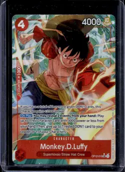 2025 One Piece Legacy of the Master Monkey.D.Luffy Alternate Art #OP12-015 - Image 1