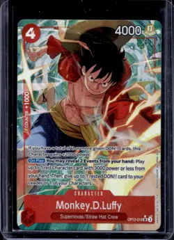 2025 One Piece Legacy of the Master Monkey.D.Luffy Alternate Art #OP12-015 - Image 1