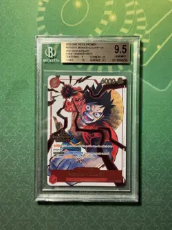 Monkey.D.Luffy - ST01-012 (3rd Anniversary Winner) St01-012 One Piece BGS 9,5 - Image 1