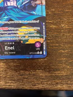 One Piece Adventure On Kami's Island Enel OP15-058 Leader Alt Art English - Image 4