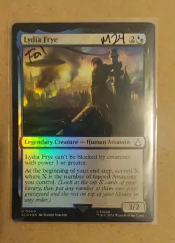 Lydia Frye #60 (Foil) (LP) Assassin's Creed ACR Magic MTG - Image 1