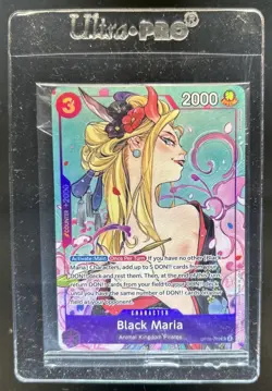 2024 One Piece Two Legends Black Maria Super Rare #OP08-074 - Image 1